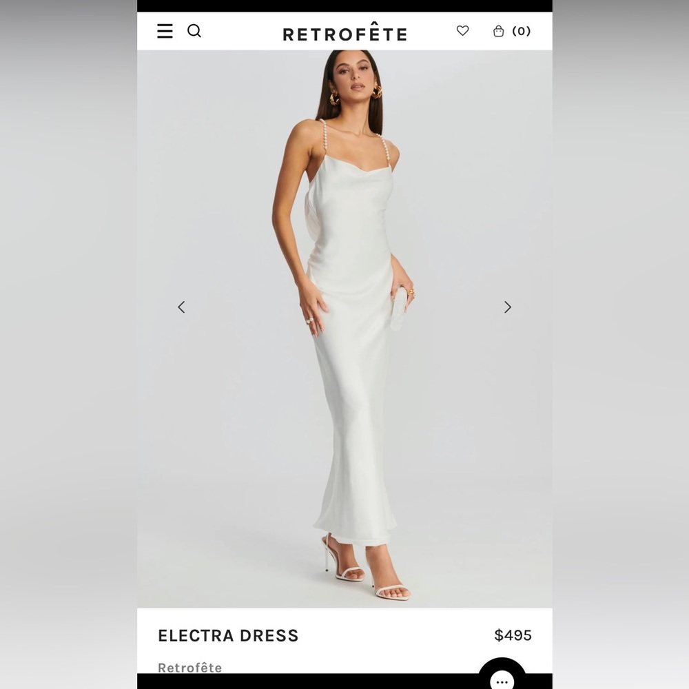 NWT RETROFETE ELECTRA DRESS